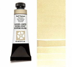 Farba akwarelowa Daniel Smith extra fine watercolour 009 seria 1 buff titanium 15 ml